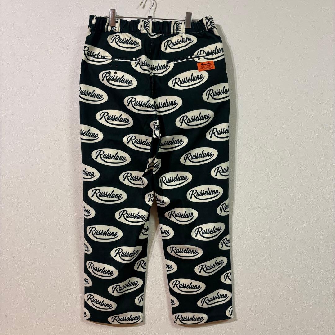 【RUSSELUNO】新品コーデュロイ総ロゴジャケットパンツ上下セット　Ｌ