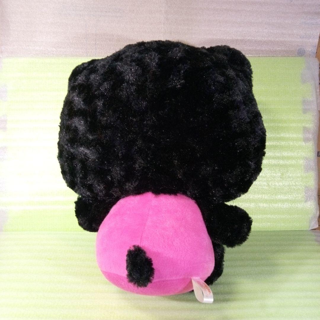 ハローキティ　ぬいぐるみ　EIKOH　エイコー　黒　ブラック　ピンク　レア