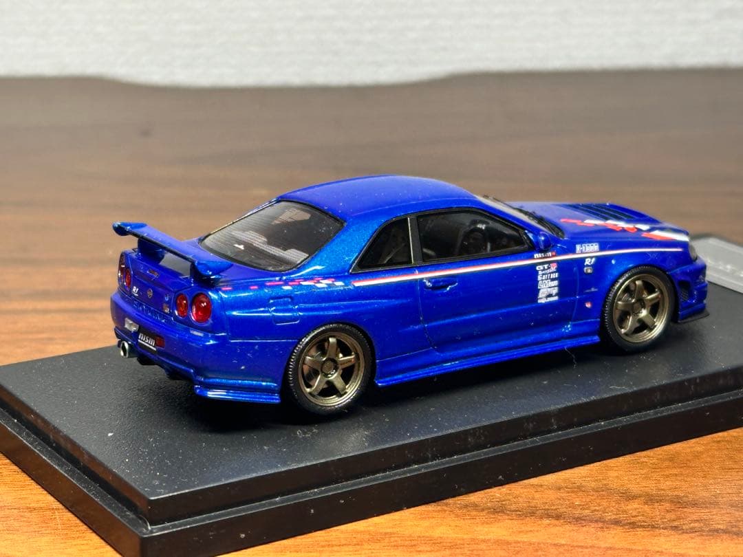 fw15専用 HPI 1/43 スカイライン GT-R R34 R-tune