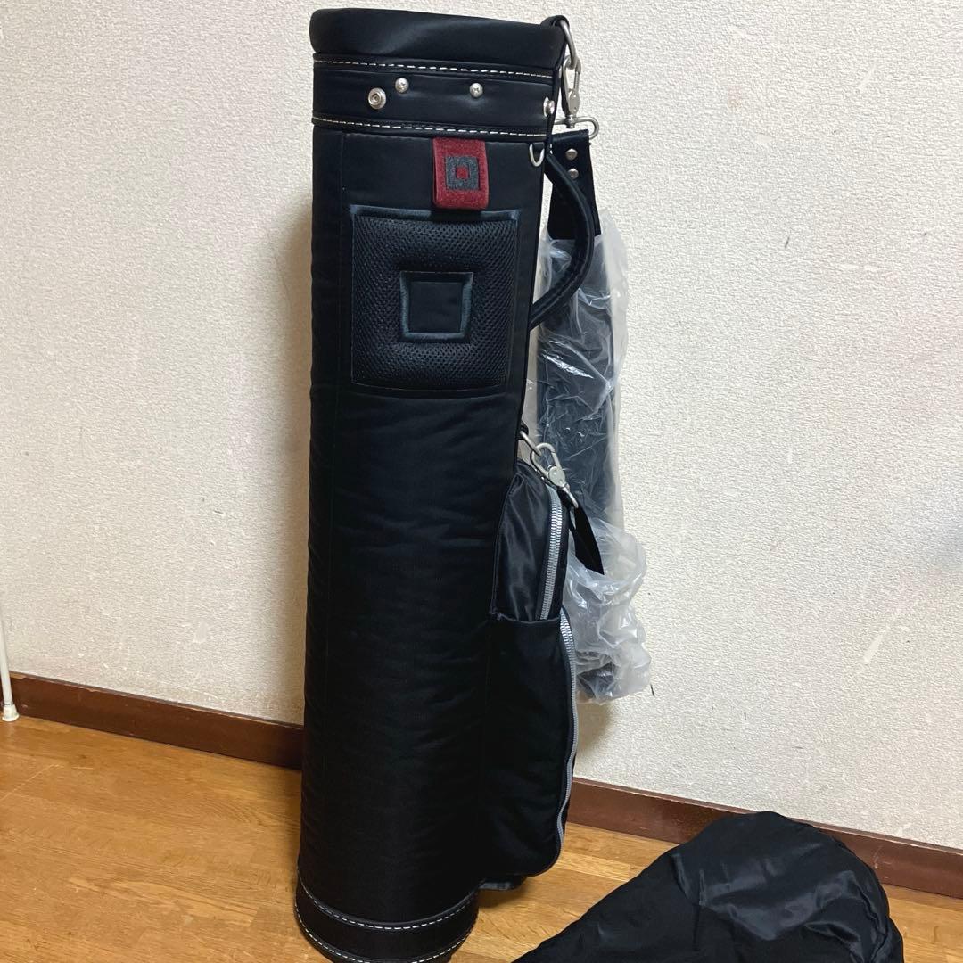 〈未使用〉オノフ ONOFF キャディバッグ 軽量 ７型 小型 ブラック