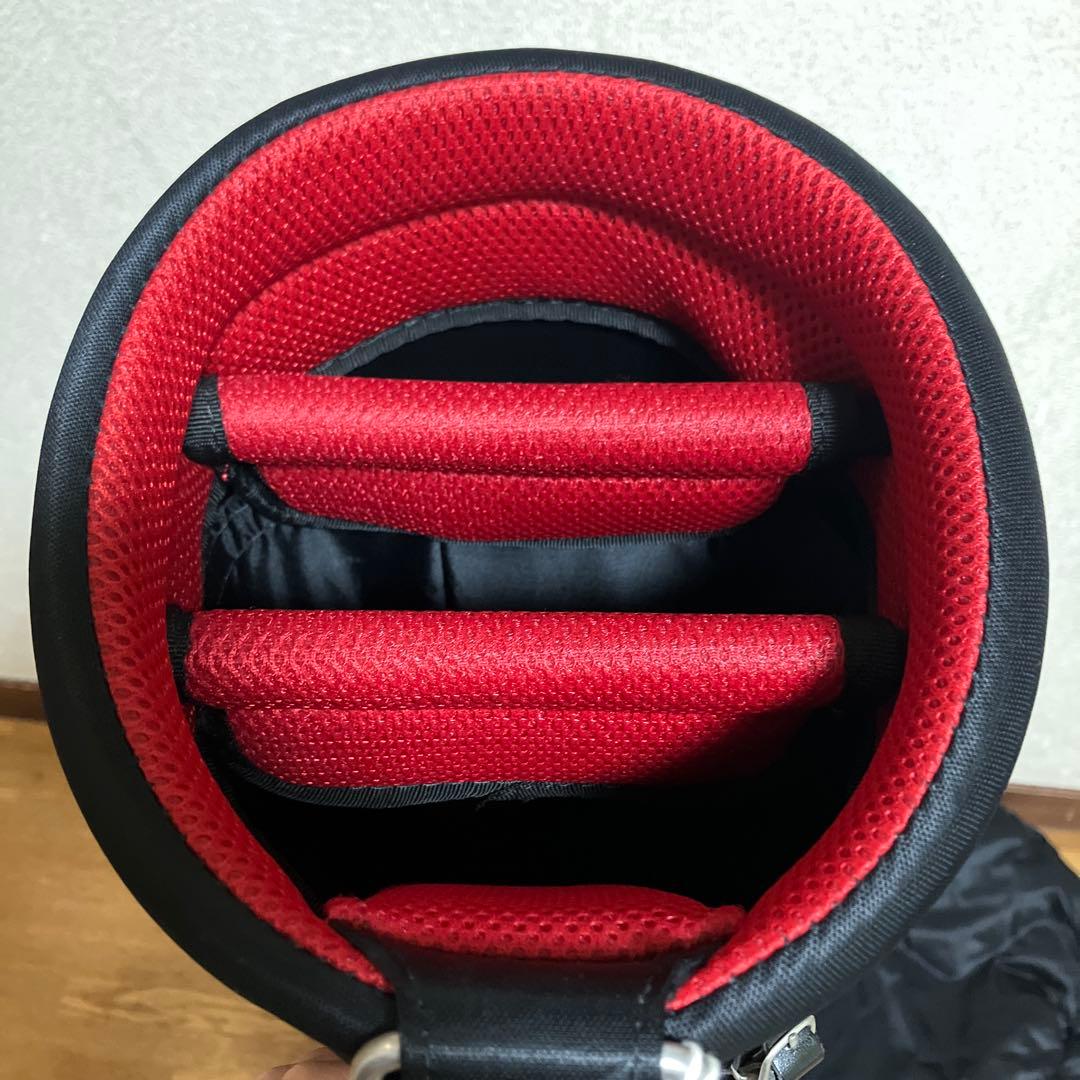 〈未使用〉オノフ ONOFF キャディバッグ 軽量 ７型 小型 ブラック