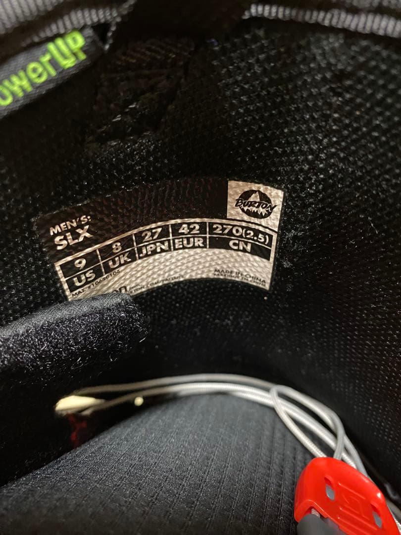 BURTON SL-X スノーボードブーツ2017-2018モデル サイズ27