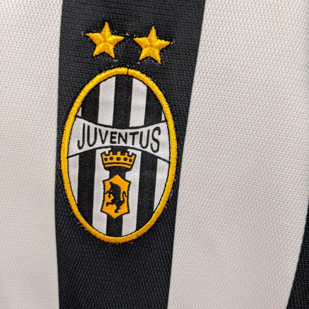 Juventus Lotto ストライプTシャツ L