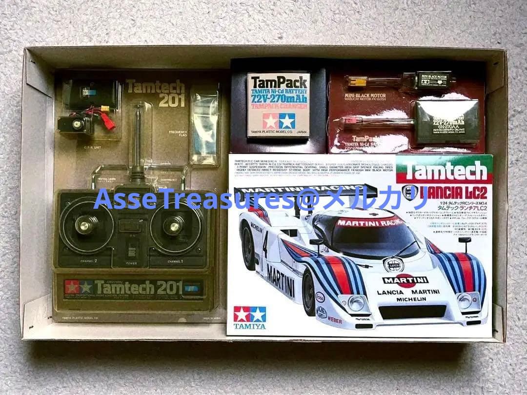 ヴィンテージ タミヤ タムテック RC 1/24 ランチア LC2 フルセット
