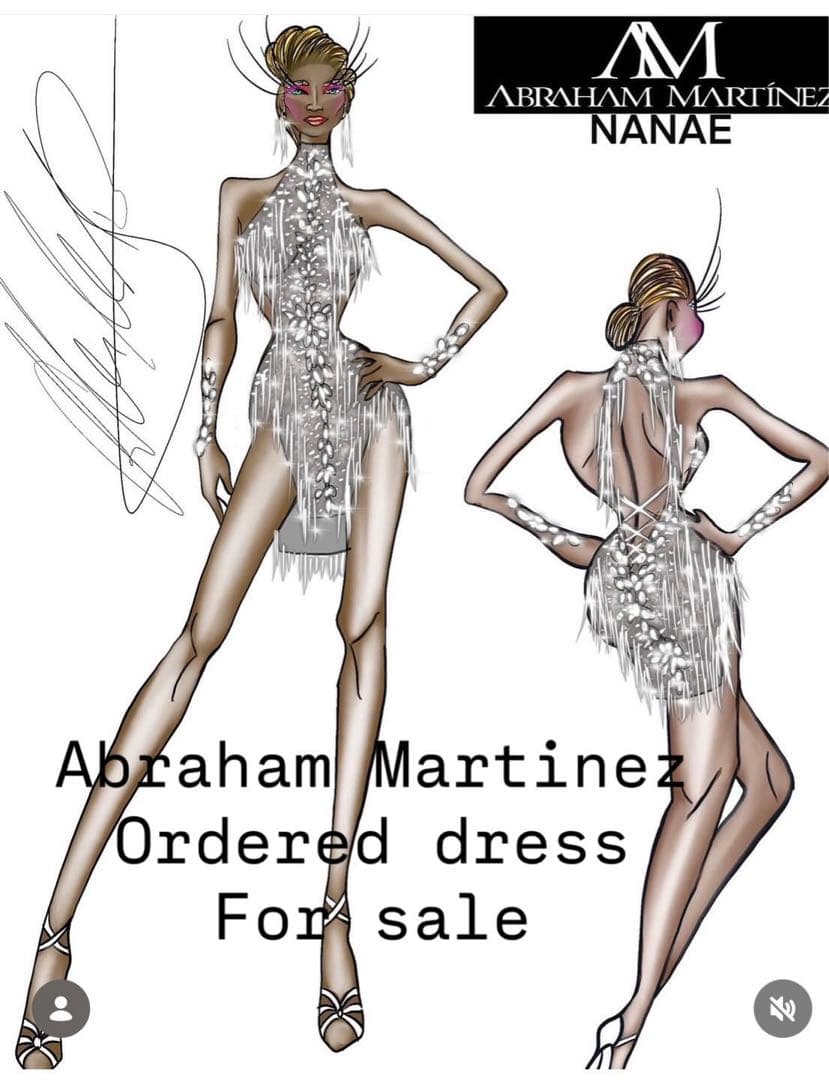 Abraham Martinez 社交ダンスオーダードレス