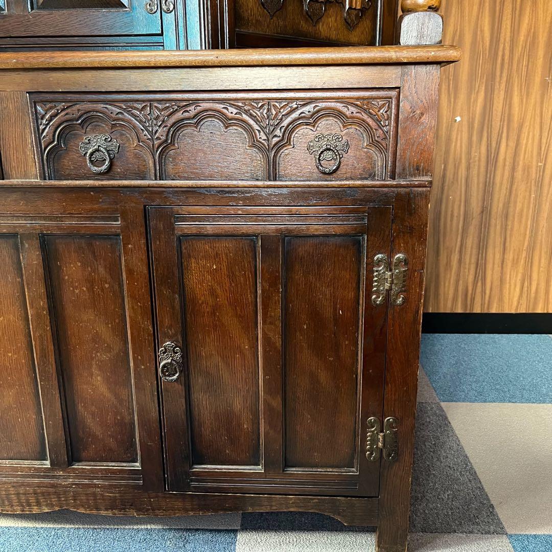 【英国Old Charm】カップボード サイドボード Wood Bros