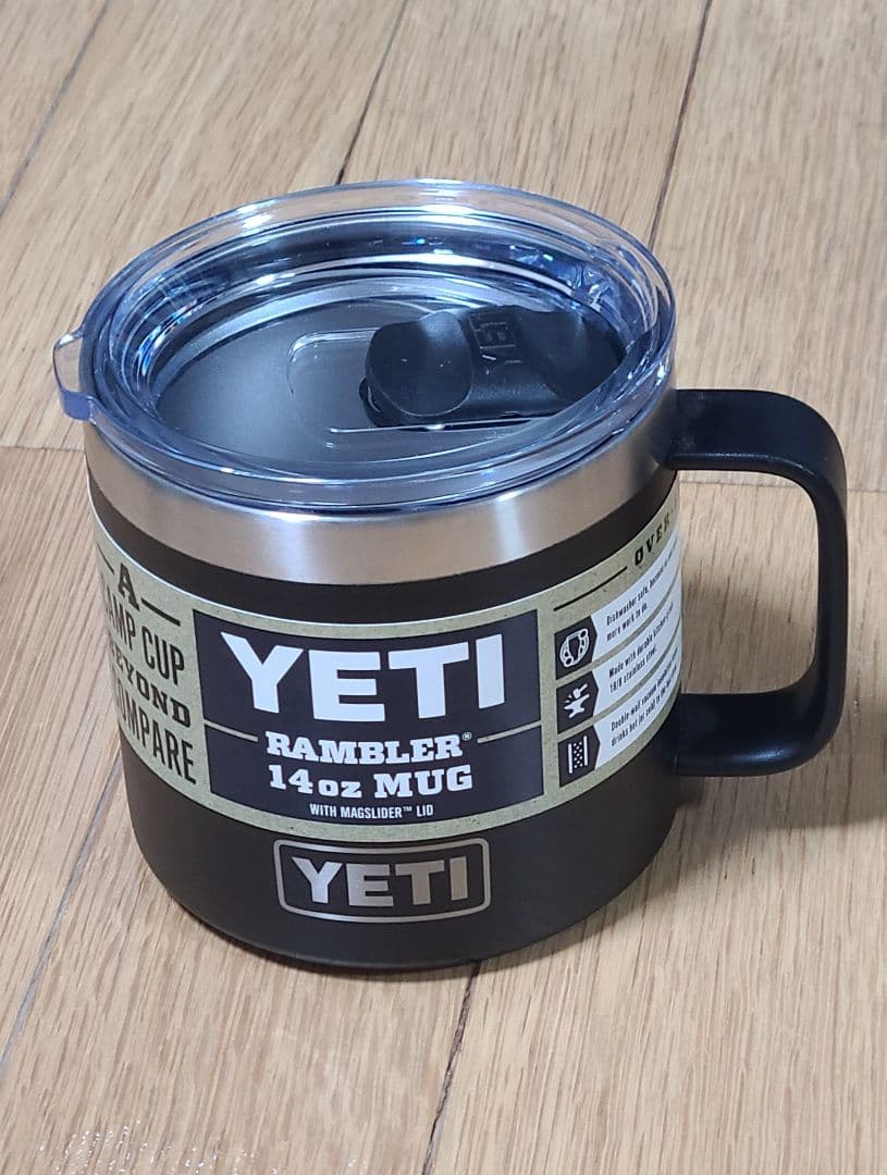 【稀少黒】YETI Rambler 14oz Mug ブラック 新品未使用