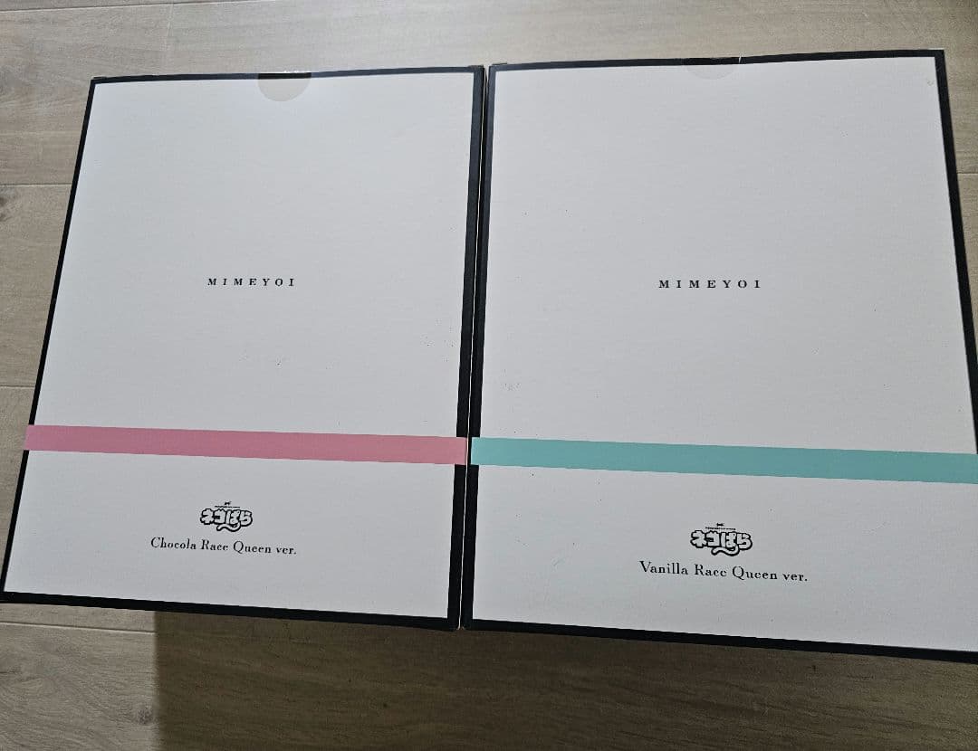 ミメヨイ　ネコぱら ショコラ/バニラ レースクイーンver. 　フィギュアセット