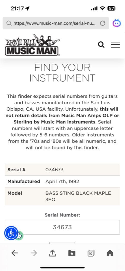 Music Man StingRay ベース　ミュージックマン　スティングレイ