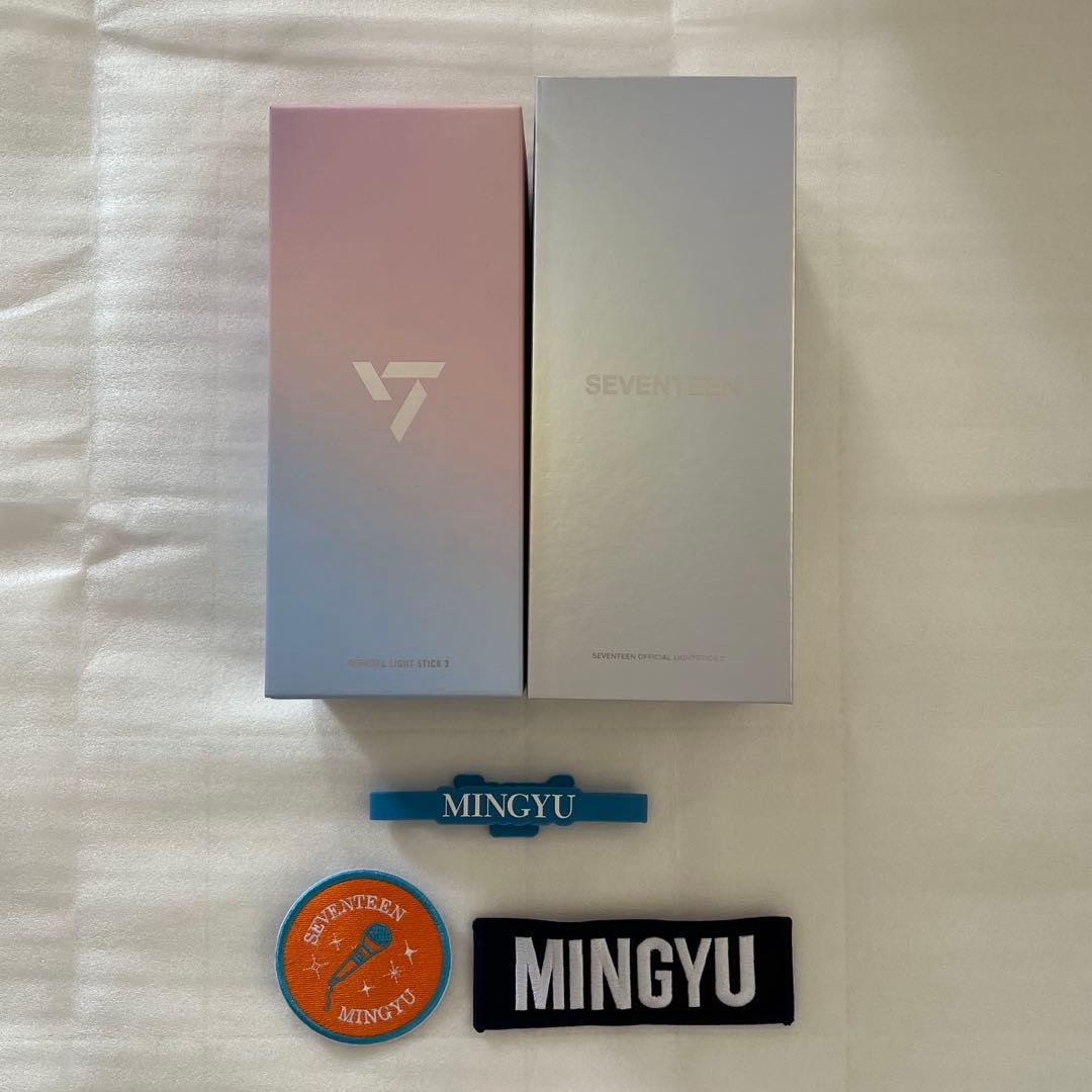 SEVENTEEN ペンライト ver.2 ver.3 ワッペン アクセサリー