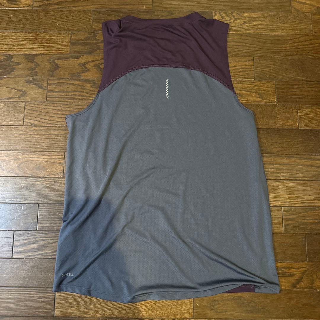 【上下M】 PUMA プーマ RF ランニングフリークス ノースリーブ パンツ