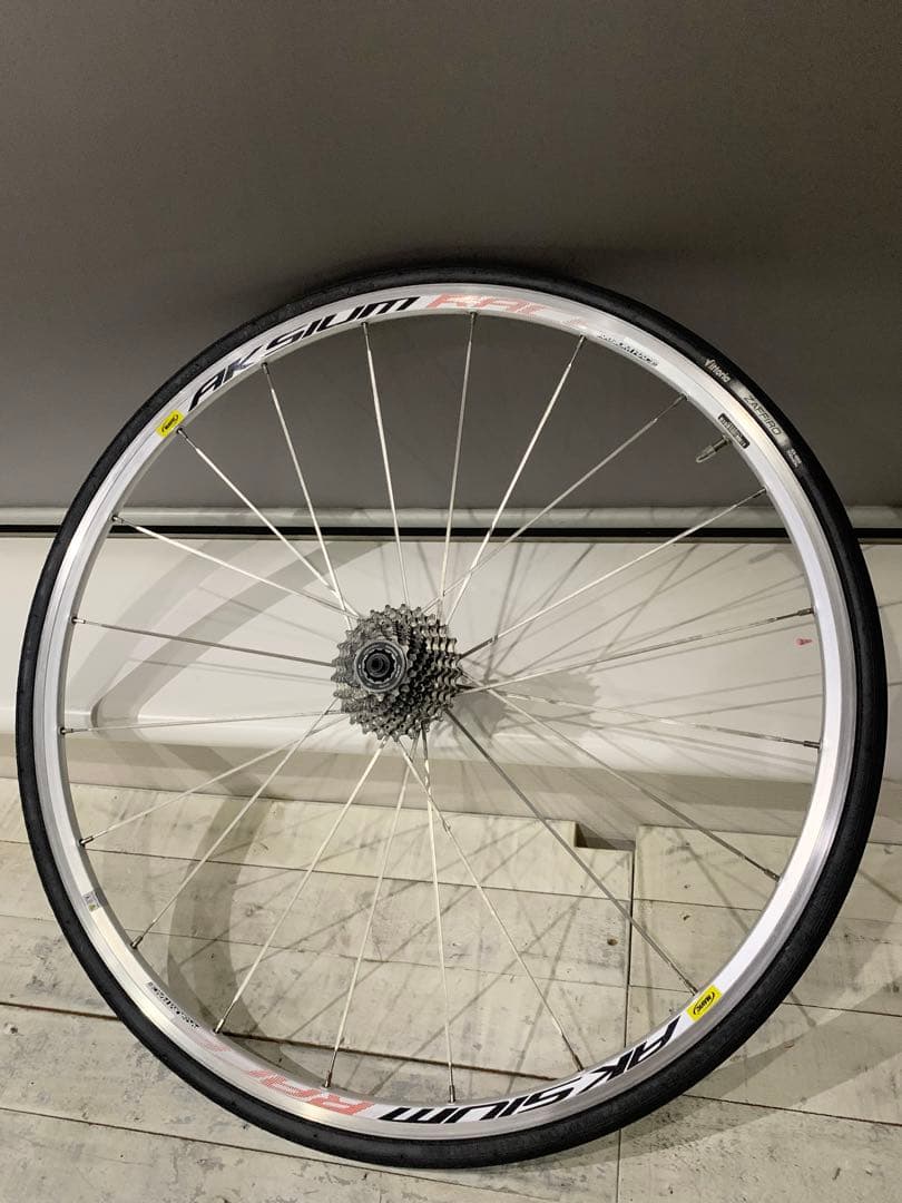 ◆Mavic AKSIUM RACE/マビック◆リアホイール＆スプロケ＆タイヤ