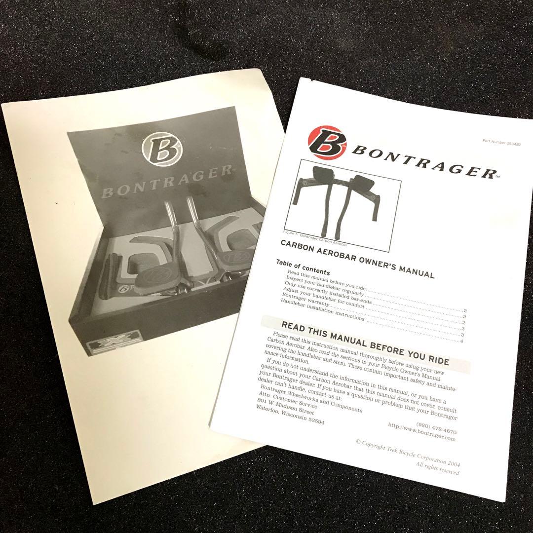 【超希少正規品】ボントレガー　エアロハンドルバー