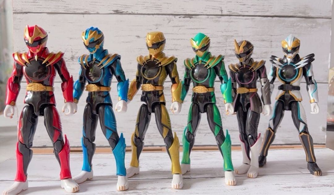 コストコ ゴジュウジャーSPセット1.2 アクションヒーロー 追加フル塗装済み