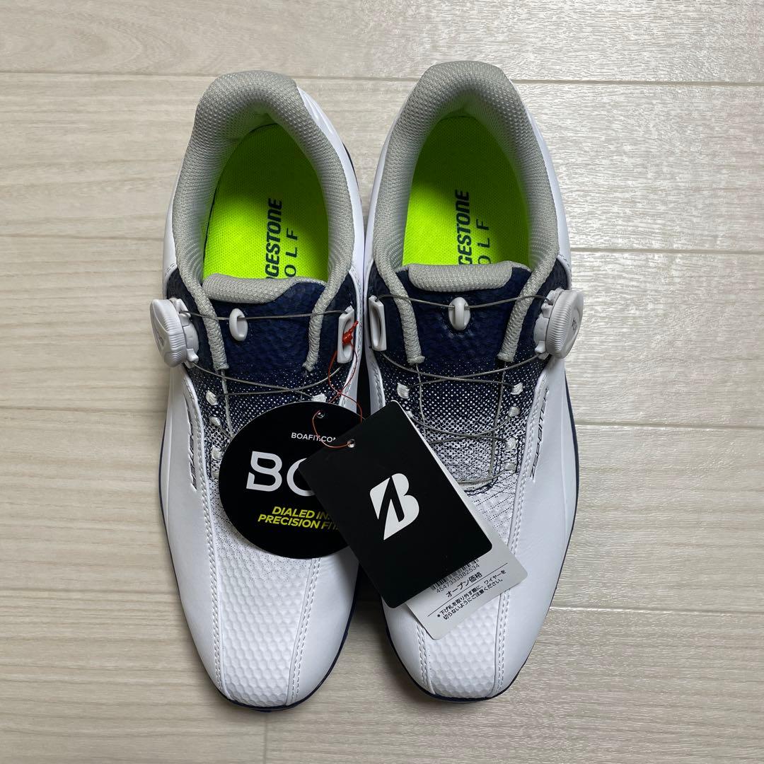 新品 ブリヂストン ゴルフ メンズ ゴルフ シューズ SHG150 25.5cm