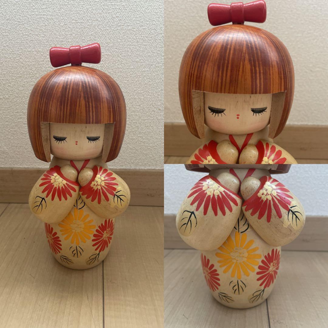 こけし6体　宮下はじめ　カワムラ工芸社