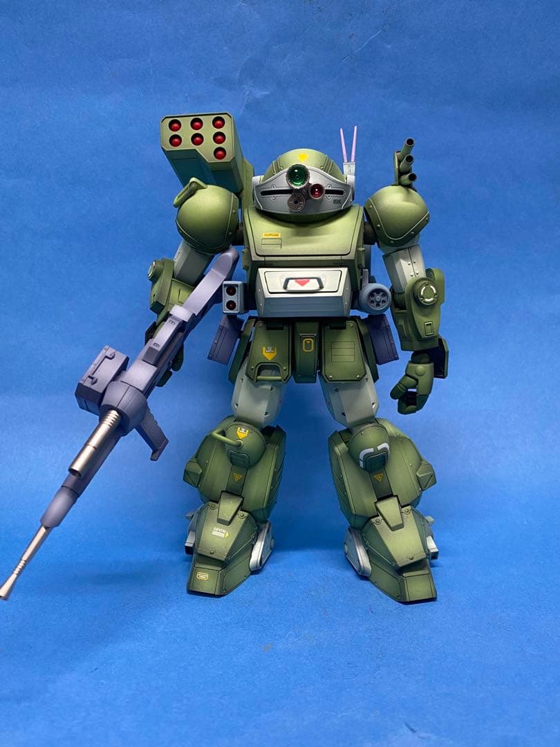 ウェーブ　ボトムズ　1/24スコープドッグターボカスタム　プラモデル完成品