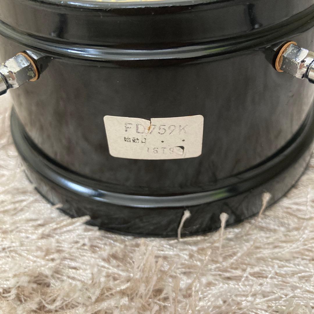 ディズニータイム 目覚まし時計　昭和レトロ　ミッキーマウス時計　日本製