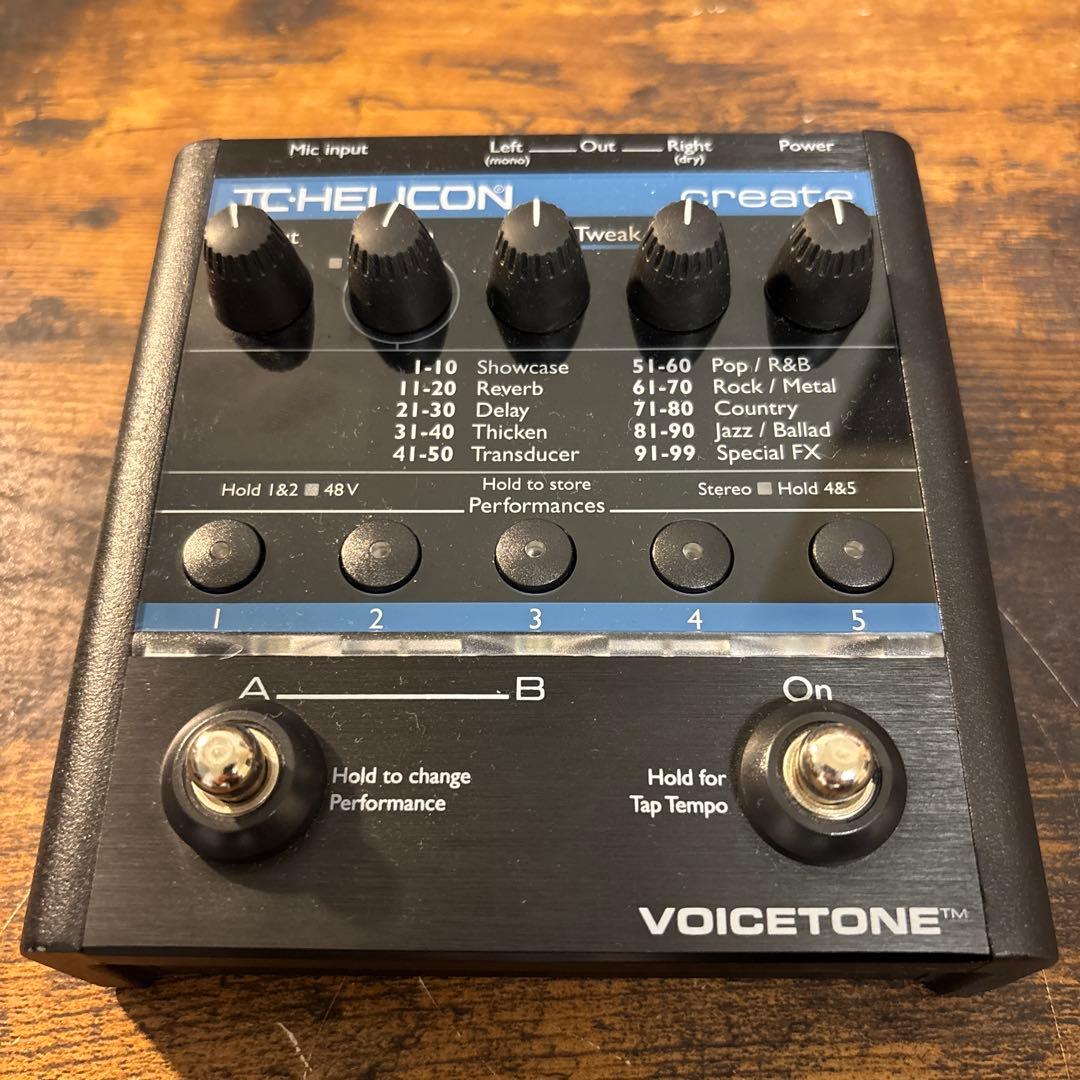 ギター TC-HELICON VOICETONE create