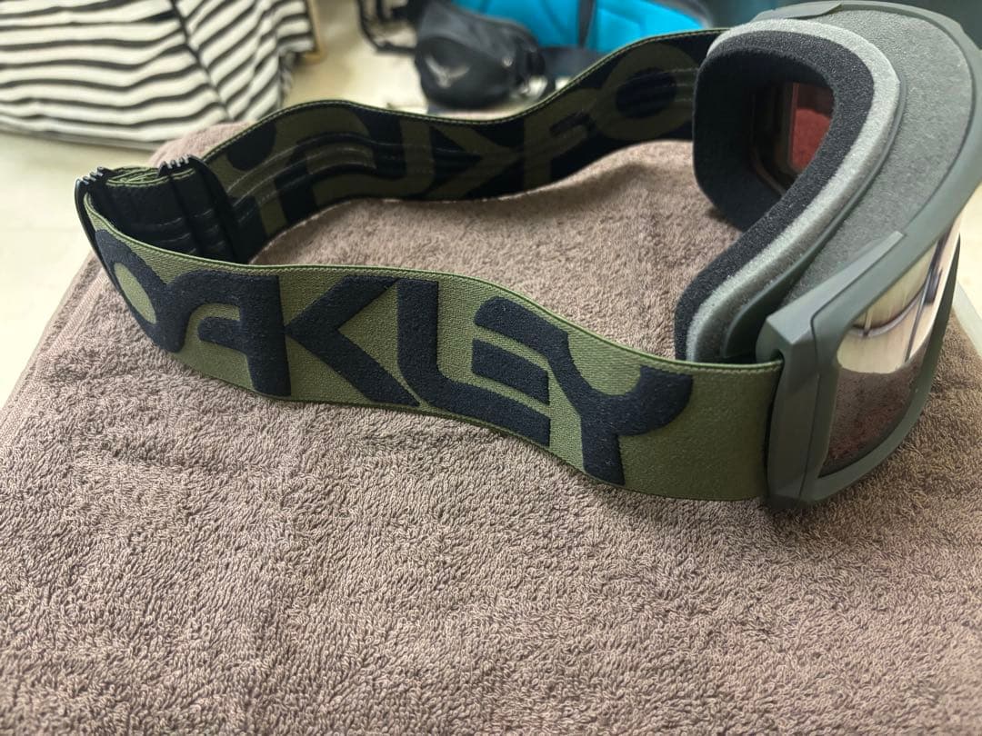 オークリーゴーグルラインマイナーＬ レンズ→セージゴールド