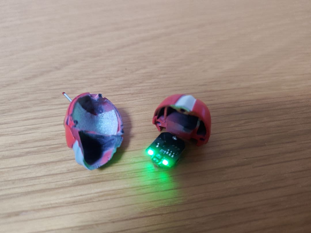 仮面ライダー　V3　真骨彫　発光　頭部