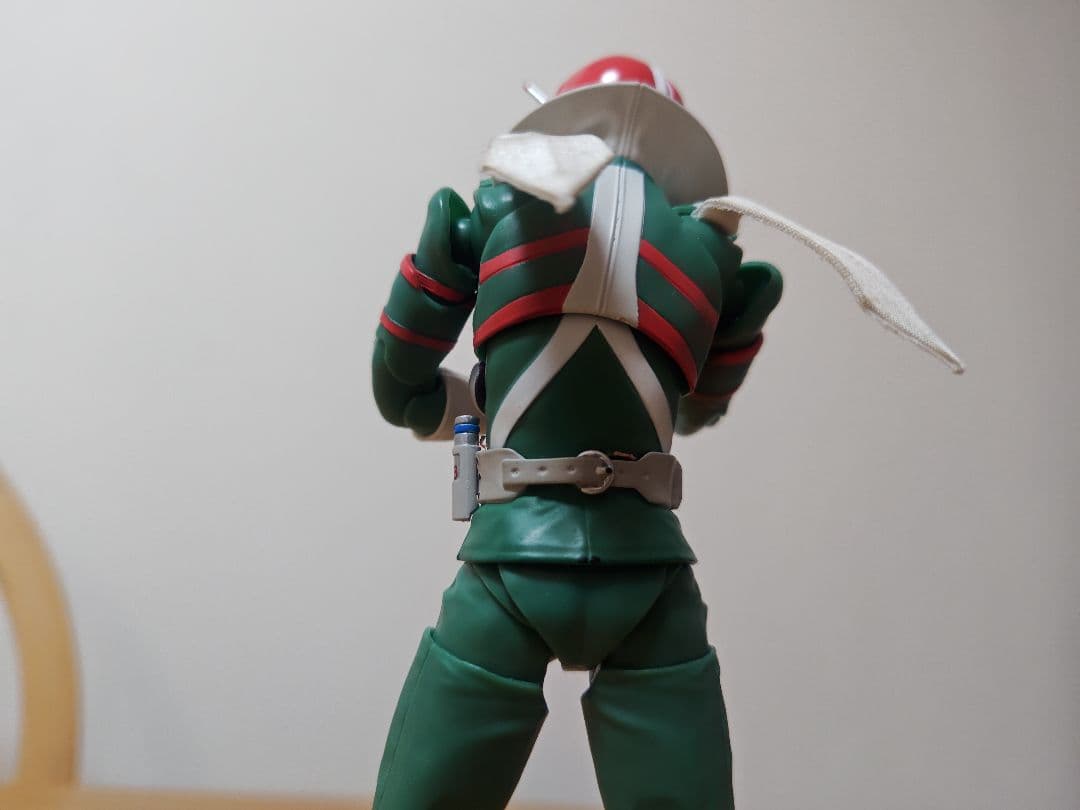 仮面ライダー　V3　真骨彫　発光　頭部