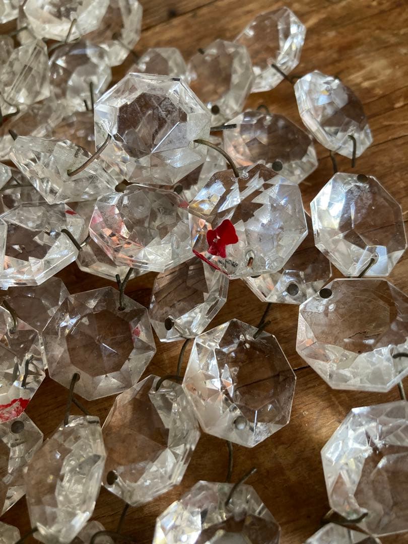 Parisヴィンテージ・シャンデリア用ガラスパーツまとめ売り