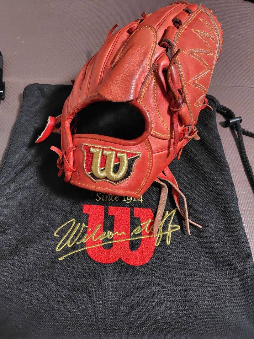 Wilson 硬式　ピッチャー用　グローブ　硬少し残　投手用グラブ
