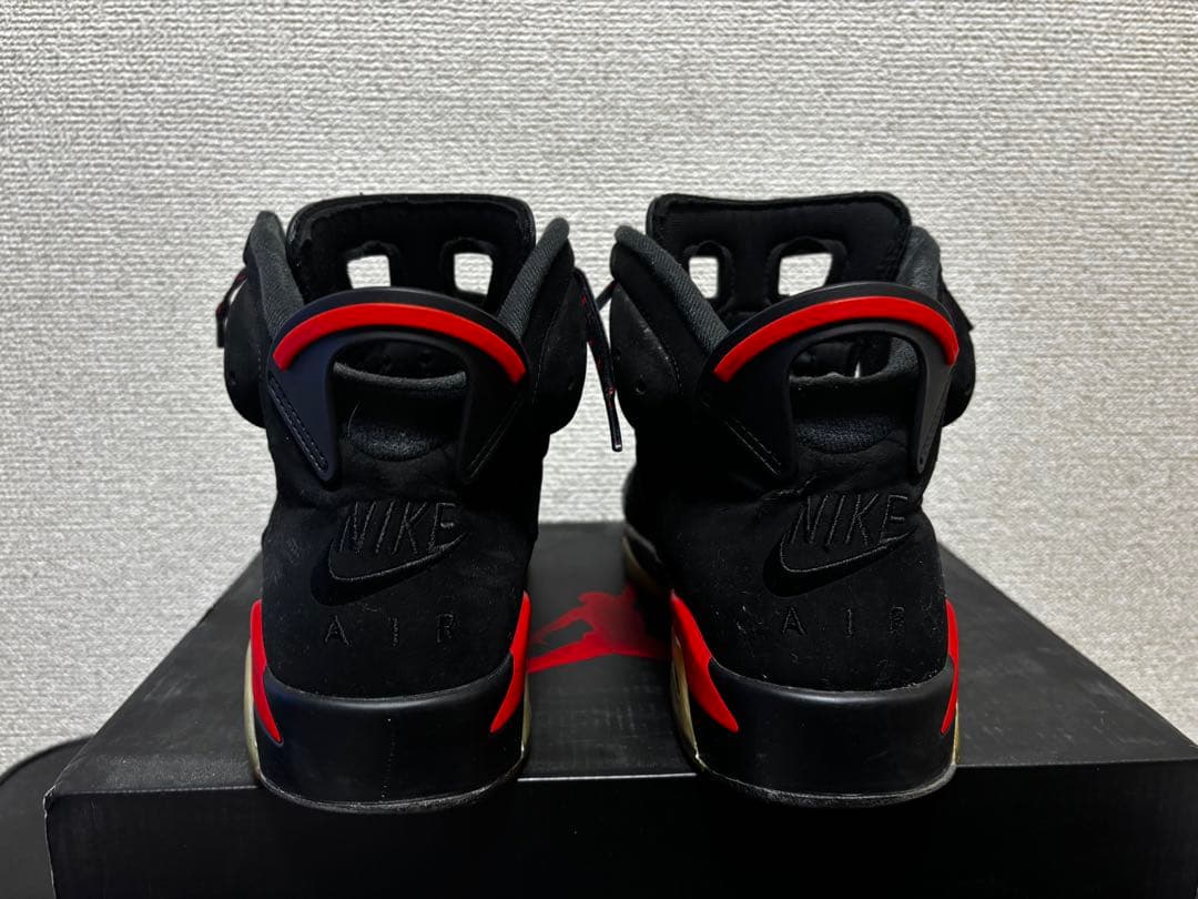 シューズ(男性用) NIKE AIR JORDAN6 RETRO OG BLACK INFRARED