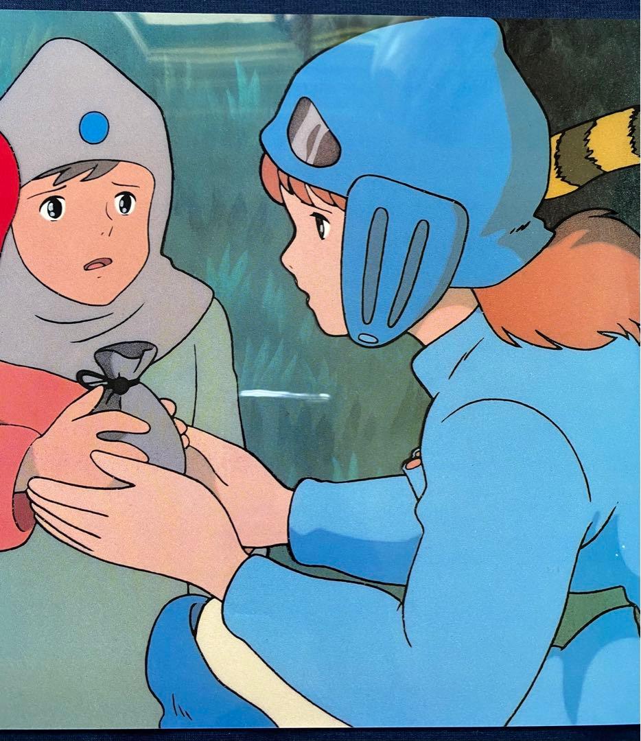 【激レア】風の谷のナウシカ　セルタッチポスターB ジブリ　宮崎駿　B4サイズ