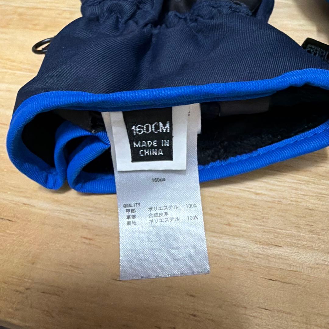 モンベル スノーウェア　上下セット　グローブ160cm