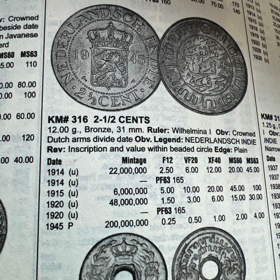 外国　蘭領東インド銅貨　10枚まとめロット