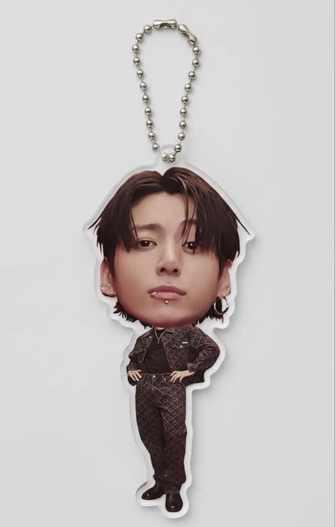 BTS Jungkook ジョングク グク 2等身キーホルダー 6cm