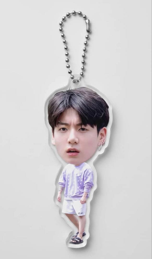 BTS Jungkook ジョングク グク 2等身キーホルダー 6cm