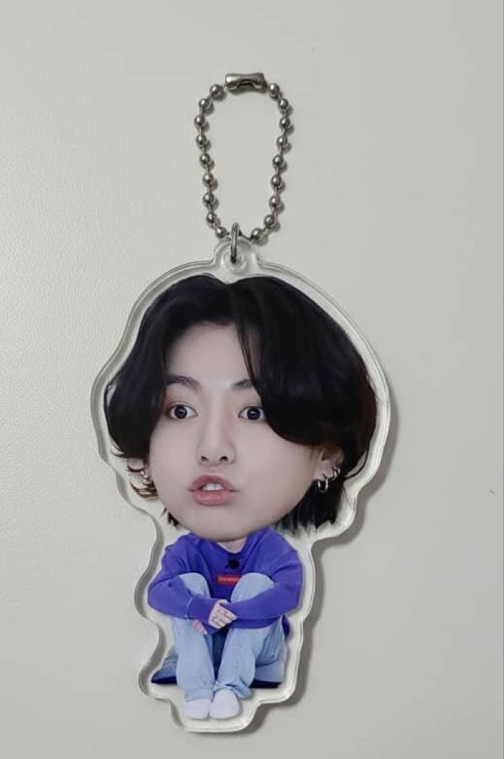 BTS Jungkook ジョングク グク 2等身キーホルダー 6cm