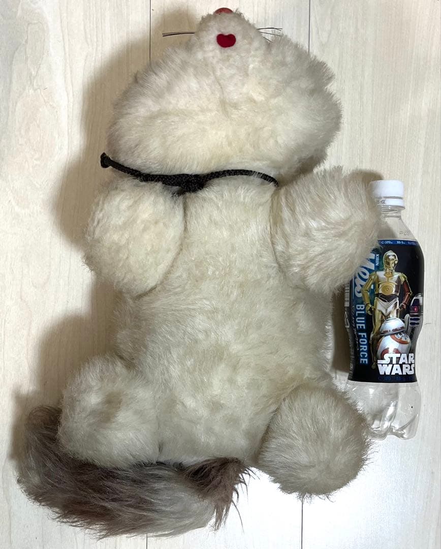 昭和レトロ☆アライグマ べべちゃん 洗えるぬいぐるみ ファースト社