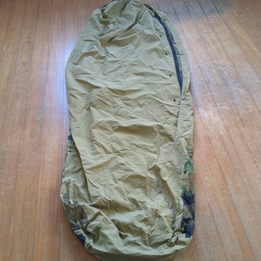 米軍実物　ウッドランド　ゴアテックス　シュラフカバー　寝袋　⑦