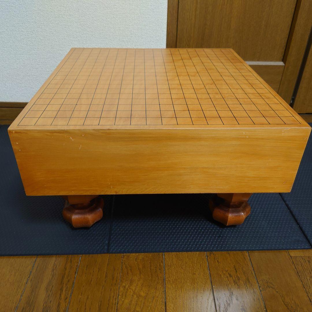 囲碁 天然木 卓上 碁盤 　甘い匂いがする碁盤！おじいちゃん一番お気に入りの碁盤