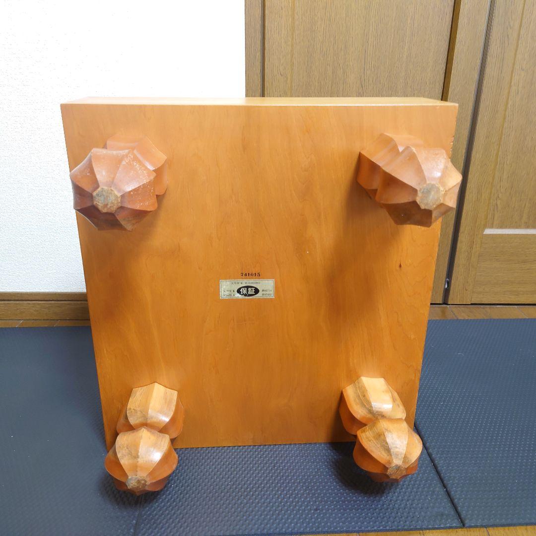 囲碁 天然木 卓上 碁盤 　甘い匂いがする碁盤！おじいちゃん一番お気に入りの碁盤