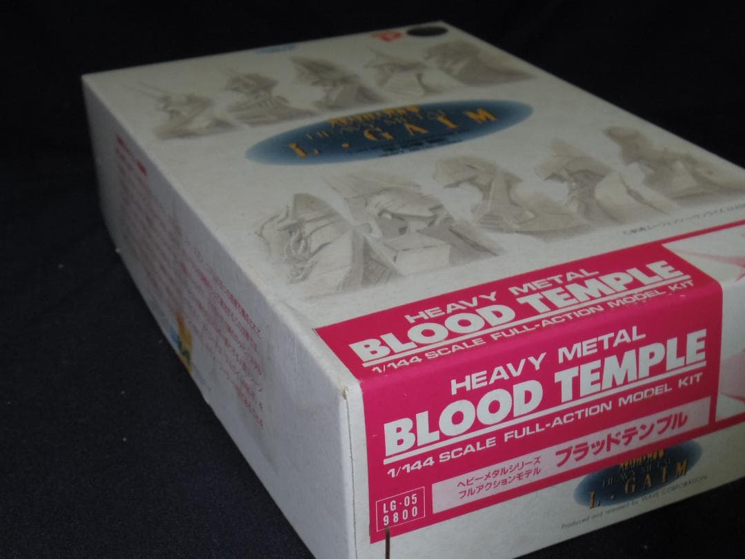 【重戦機エルガイム】ブラッドテンプル　WAVE　1/144ガレージキット