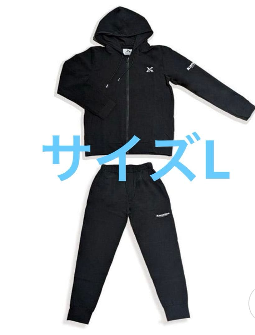Kanaroa Marine ブラックジャージ上下セット　メンズ サイズL