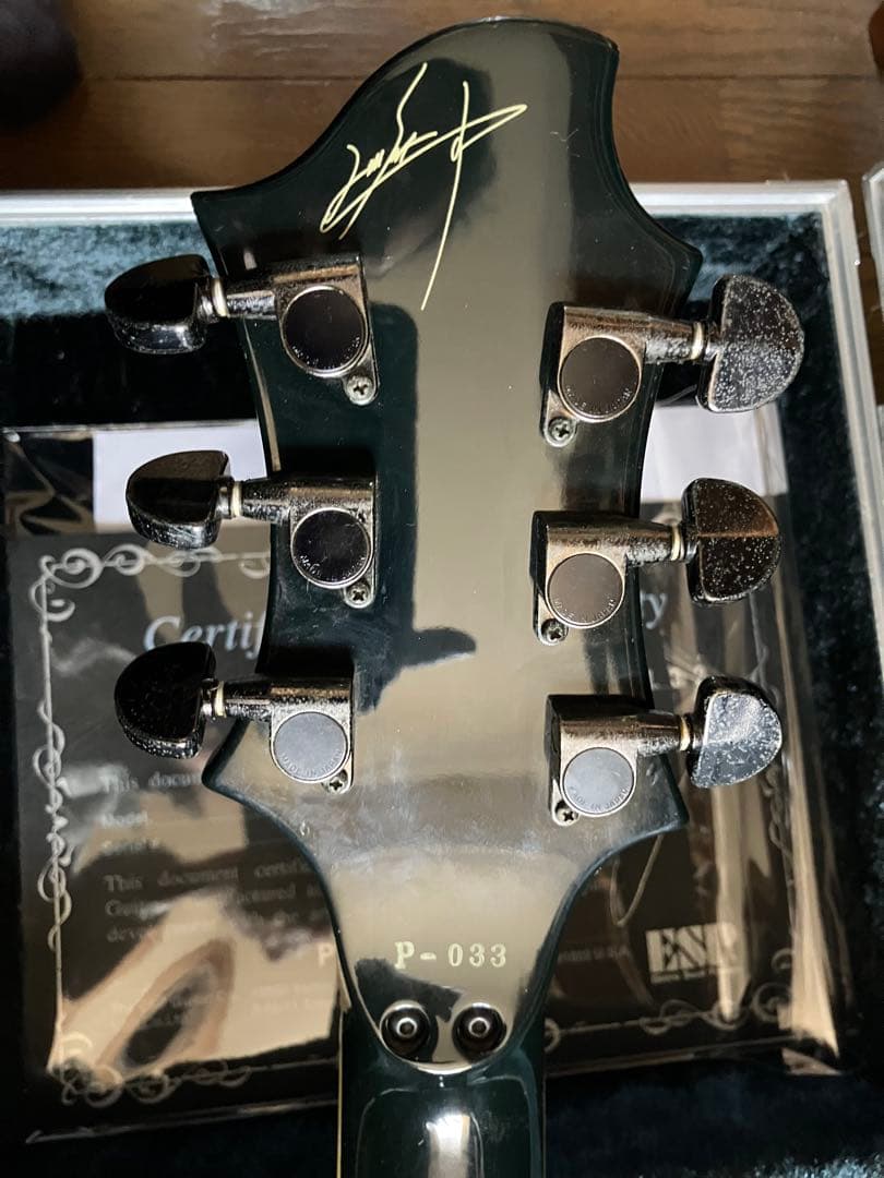 daizo ESP SUGIZO eclips ブラックパイソンs-1