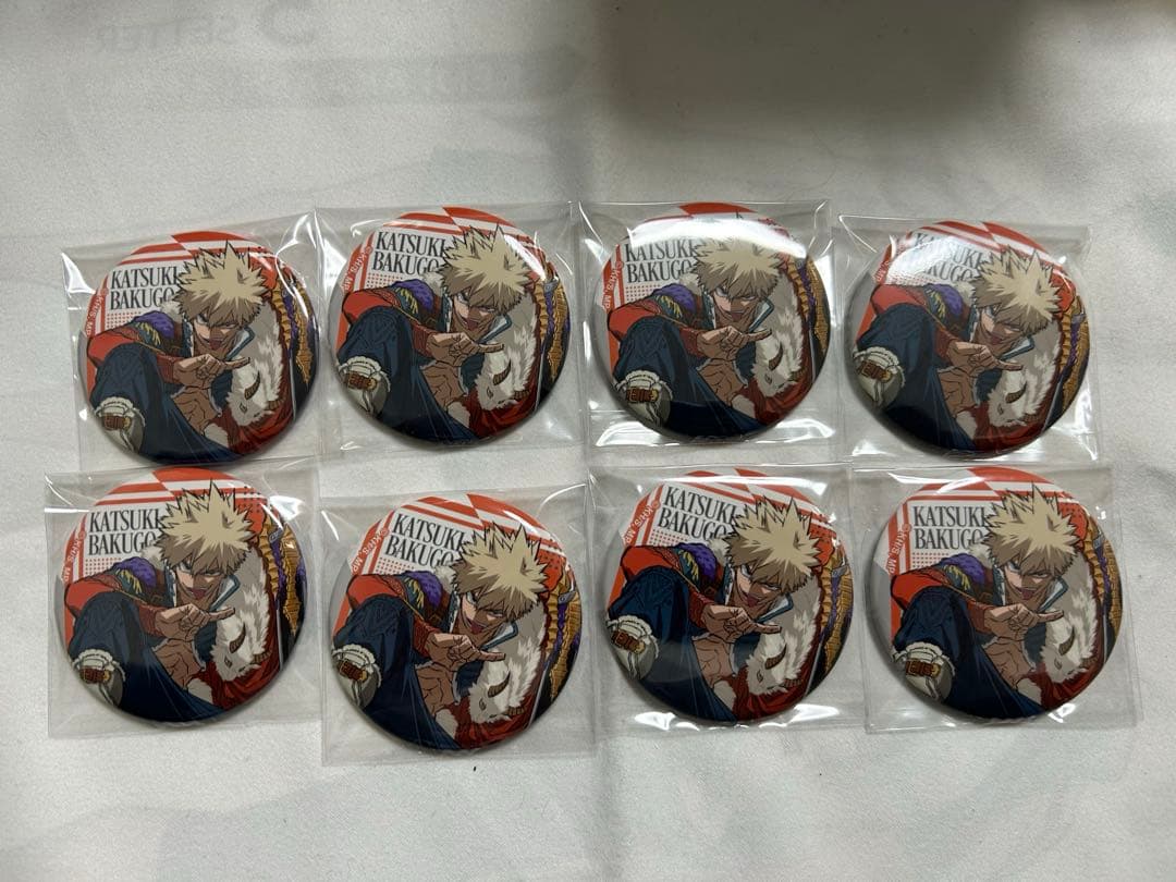 爆豪勝己　缶バッジ　十傑