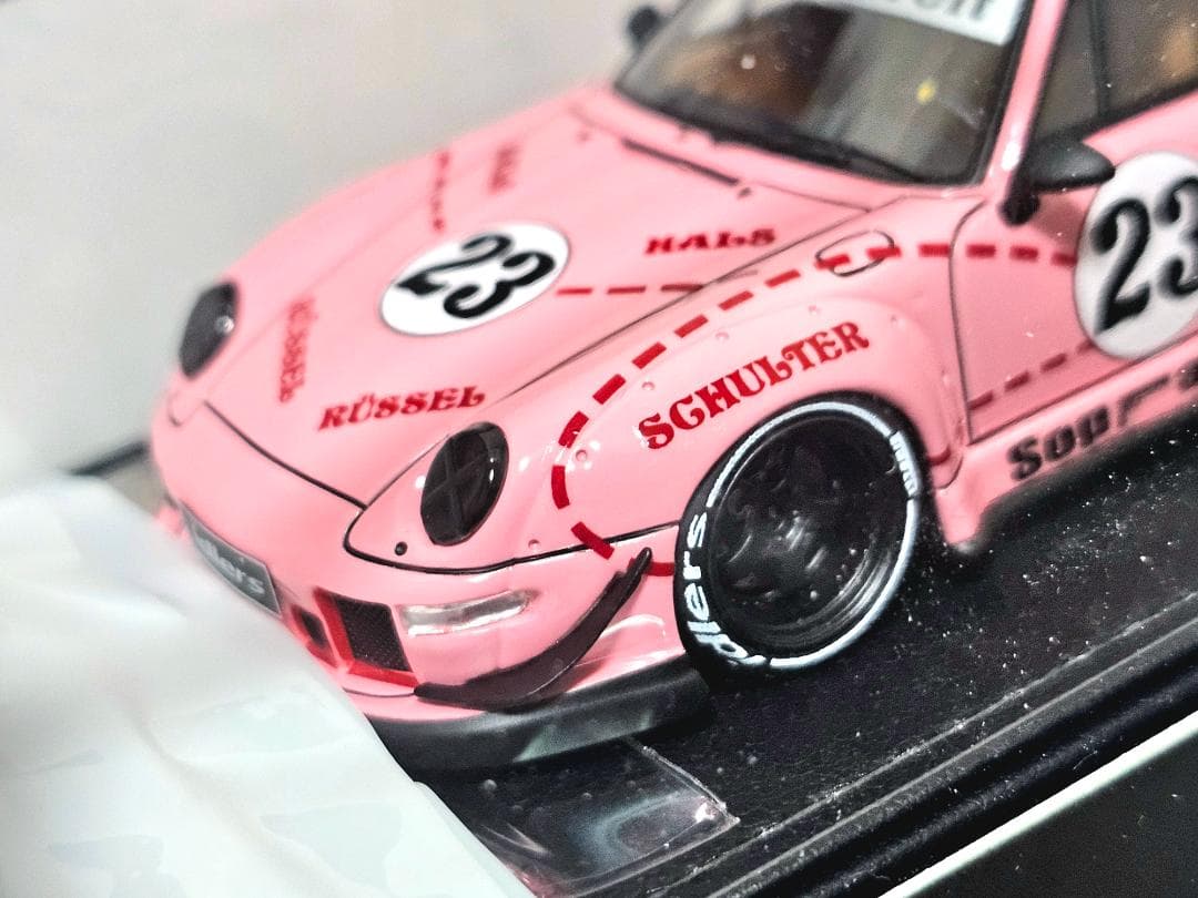 イグニッションモデル RWB 993 ポルシェ PINK PIG　1/43
