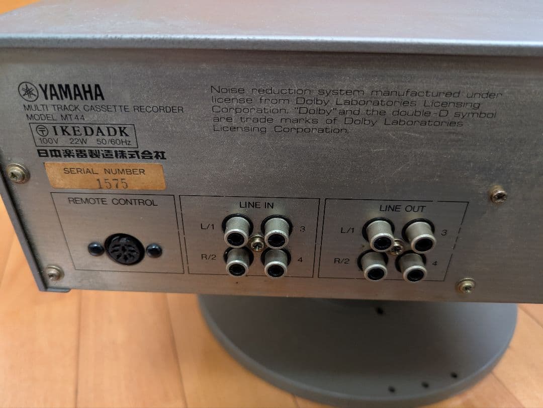配信機器・PA機器・レコーディング機器 YAMAHA MT-44