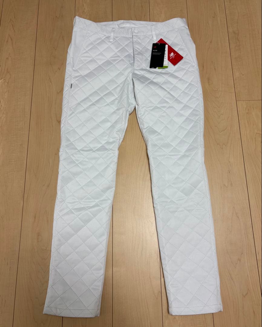 【新品】New Balance (暖パン)ゴルフパンツ スリムフィット ホワイト