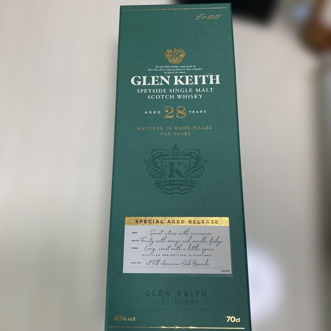 Glen Keith 28年 スコッチウイスキー 700ml