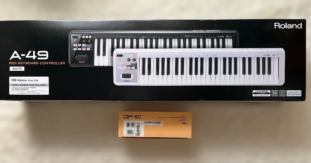 Roland A-49 MIDIキーボードコントローラー ホワイト