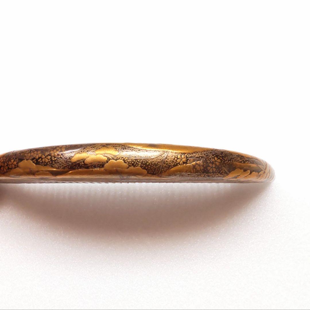 【美品】アンティーク 金蒔絵 くし かんざし 本鼈甲 明治大正 髪飾り