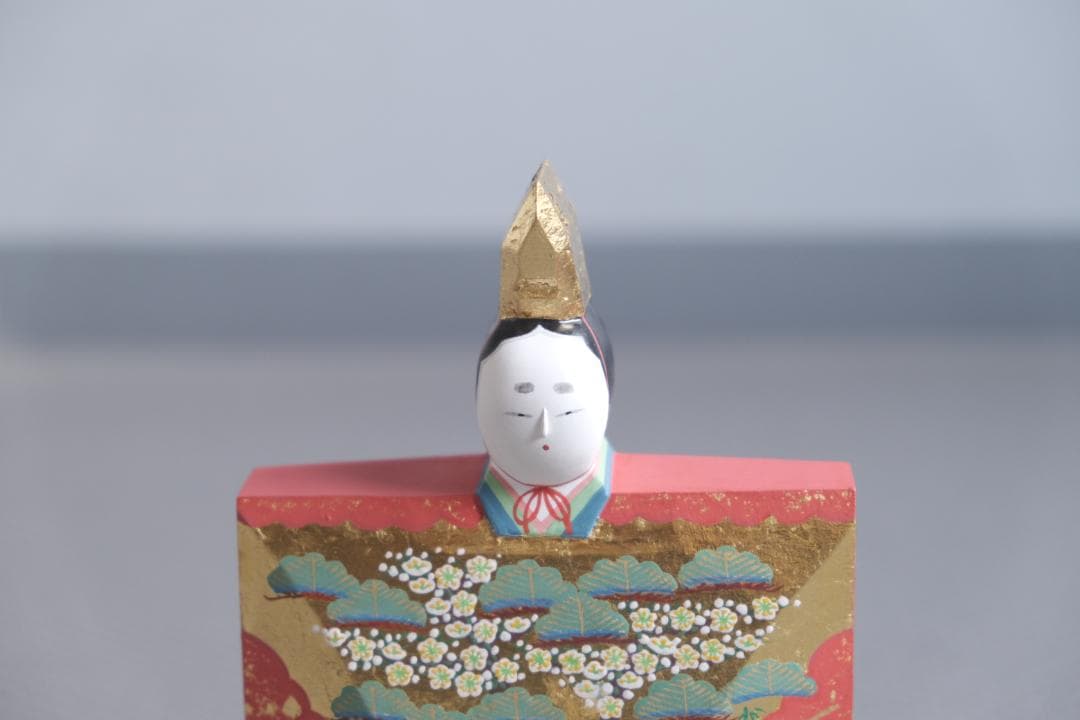 一刀彫 立雛（6号）大矢由造 作｜誠美堂・大人のための雛人形